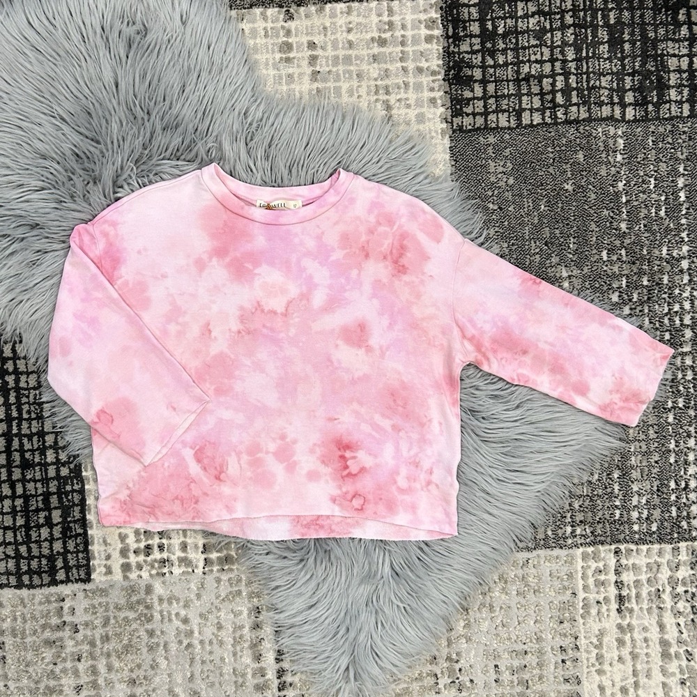 Fairwell Girls‎ Pink Berry Hermosa Pullover Sweatshirt Size 12Y NWT